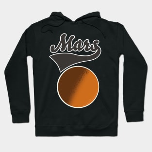 Mars space logo Hoodie